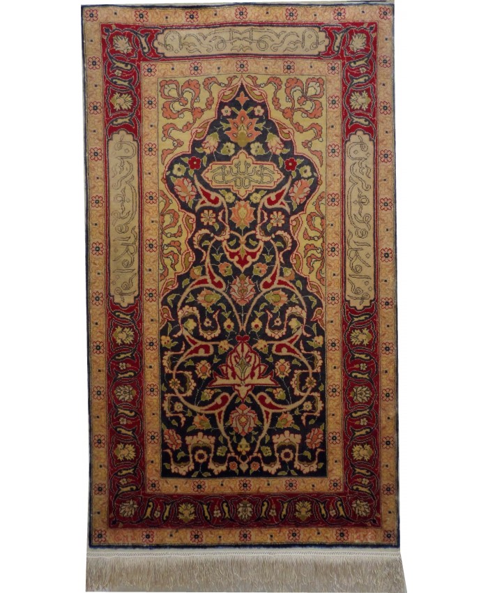 Handmade Turkish Kayseri Original Silk Carpet – FREE SHIPPING..!